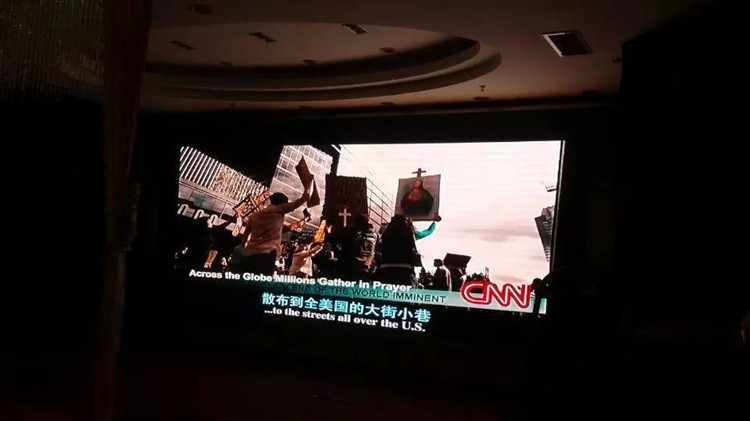 南京彩耀電子LED顯示屏室內P3全彩